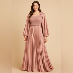 Jan Leslie Blush Silk Fabric